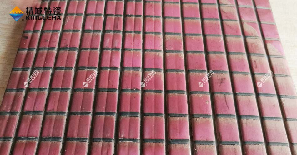 1xBET耐磨陶瓷衬板在圆筒混淆机中的应用及效果